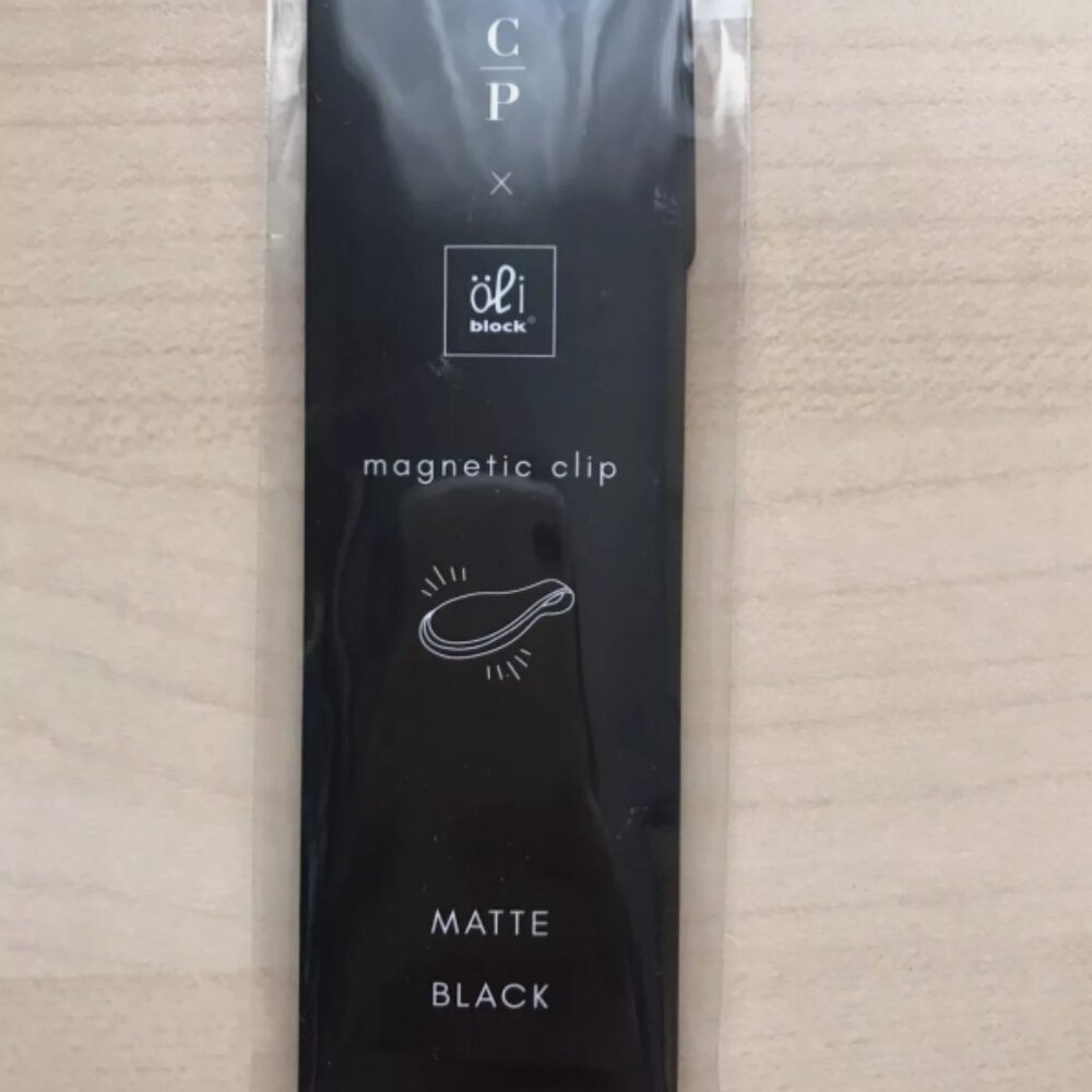 Cloth and Paper Oli Block Magnetic Clip Matte Black - Picture 10 of 13
